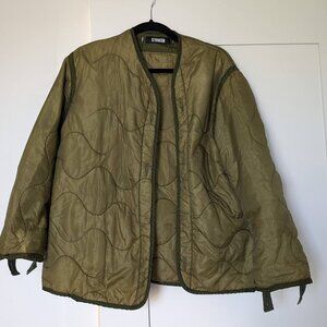 Reformation quilted jacket